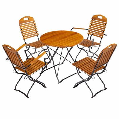 Biergartenmöbel Set mit Griff 75x75 cm