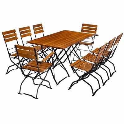 Biergartenmöbel Kombination doppelt