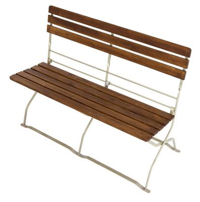 Biergartenbank ohne Armlehne