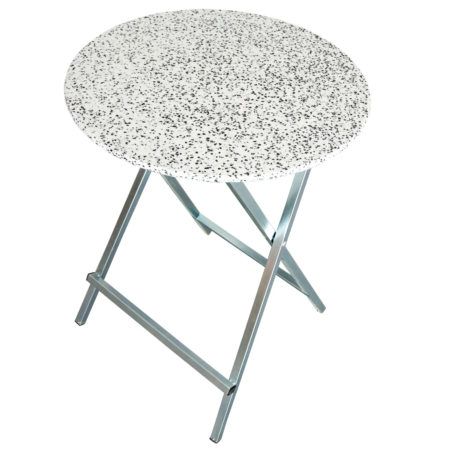 Stehtisch 80 Polyethylen weiß/grob