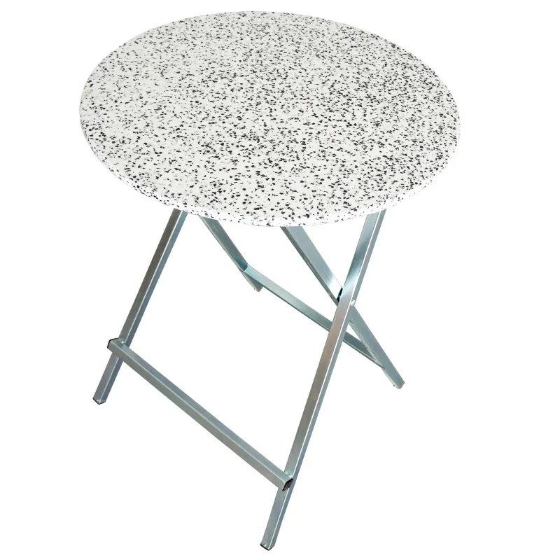 Stehtisch 80 Polyethylen weiß/grob