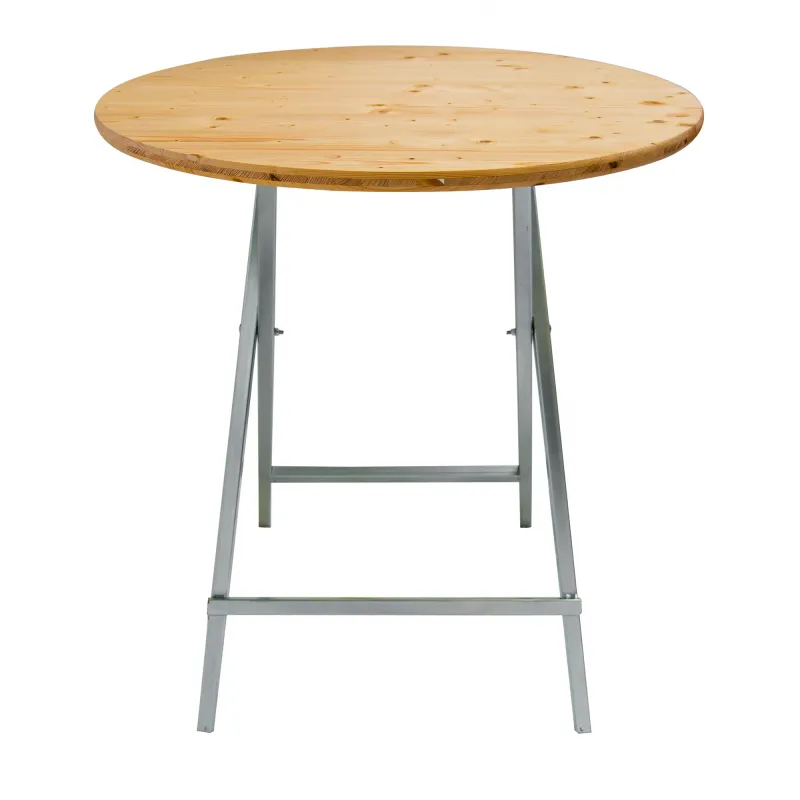 Stehtisch 100 cm Fichte klarlackiert