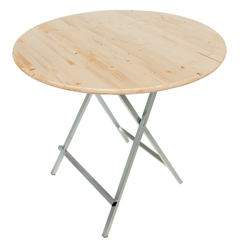 Stehtisch 120 cm rund Fichte