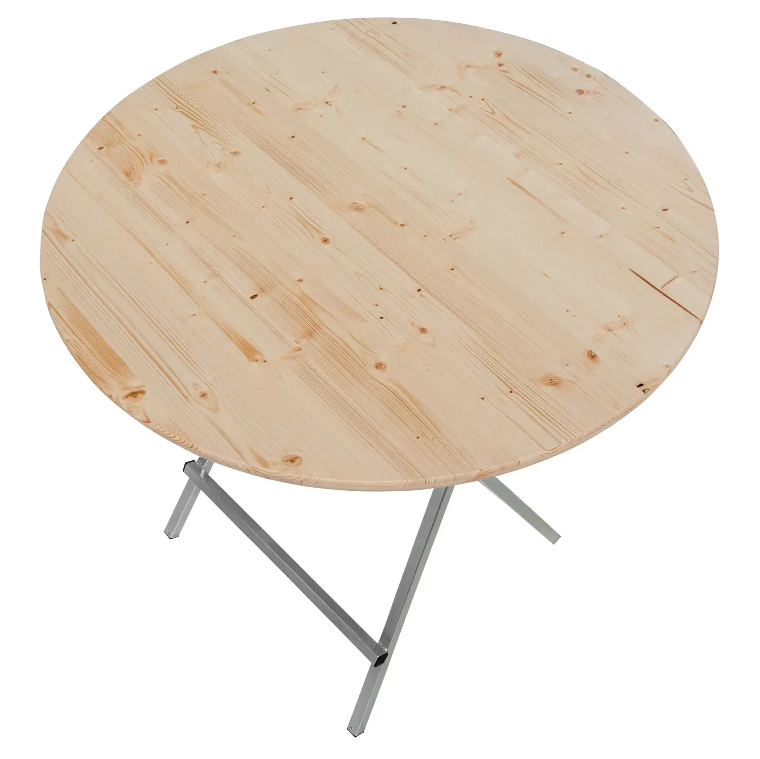 Stehtisch 120 cm rund Fichte