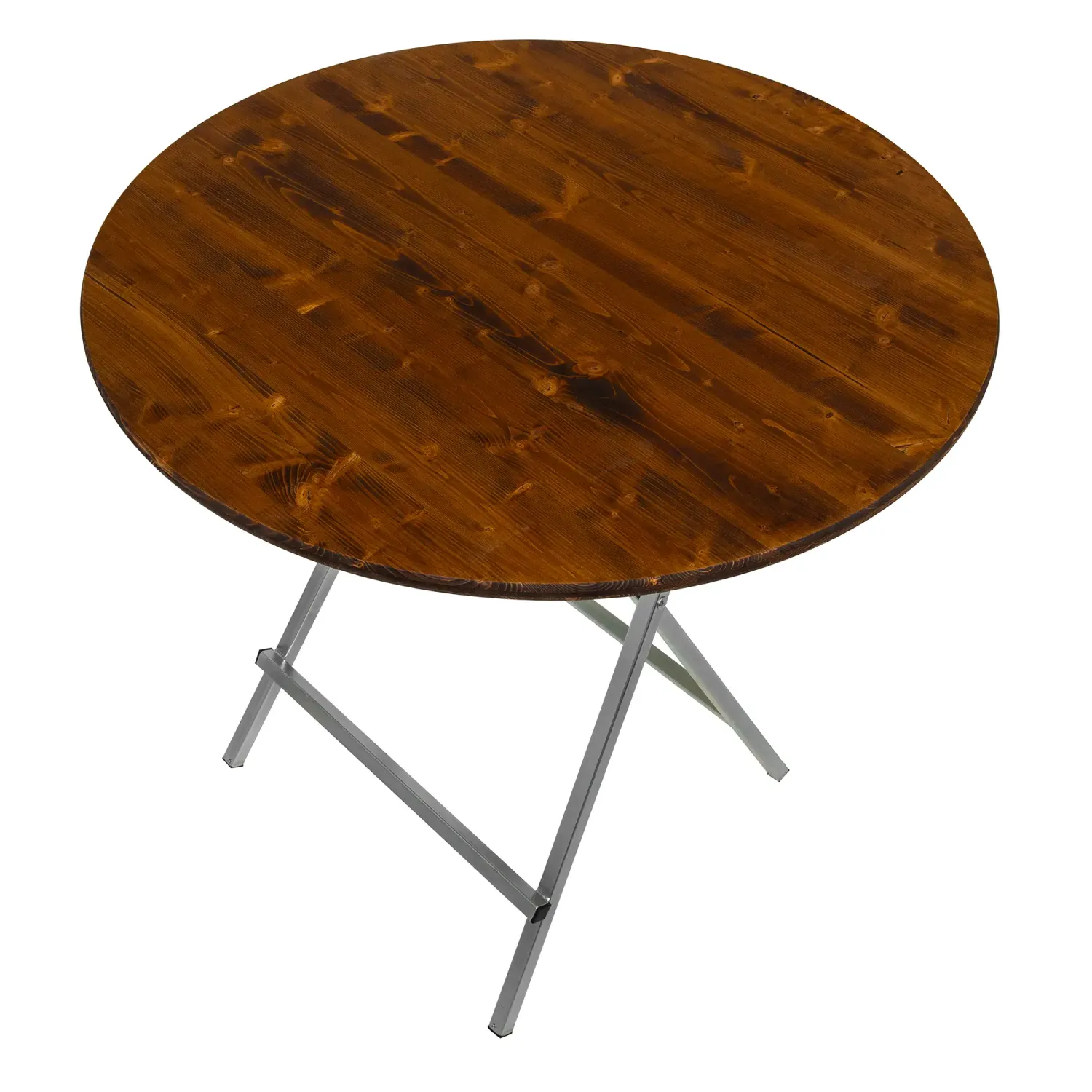 Stehtisch 120 cm rund Fichte