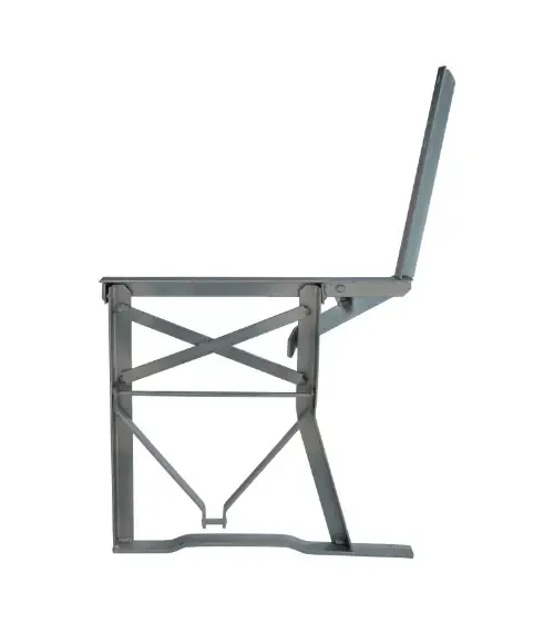 Bankgestell mit Lehne, extra breit