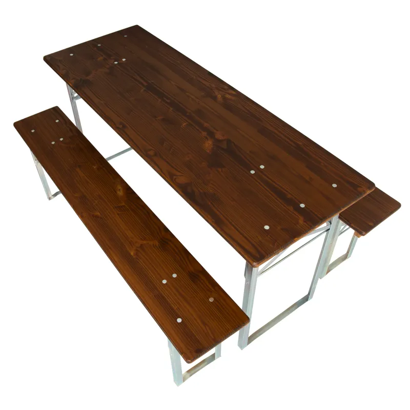 Festzeltgarnitur Douglasie 164 cm x 58 cm