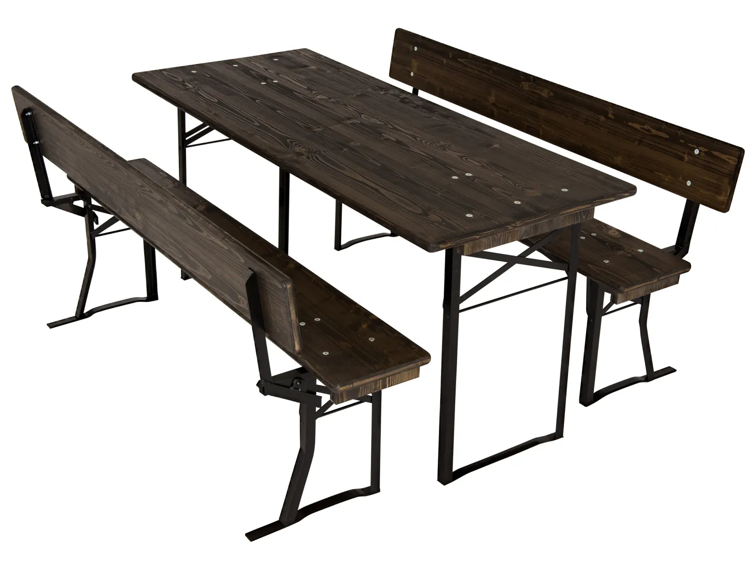 Festzeltgarnitur 164 cm für 6 Personen