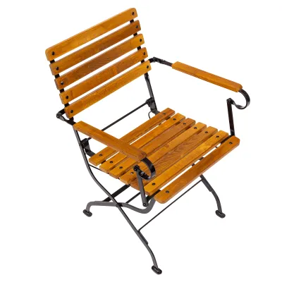 Terrassenstuhl mit Armlehne