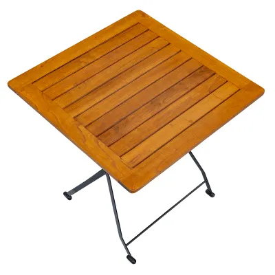 Terrassentisch quadratisch 80 x 80 cm