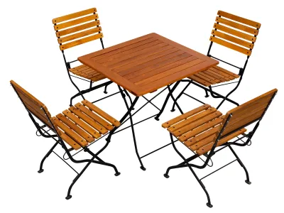 Terrassenmöbel Set 80x80 cm