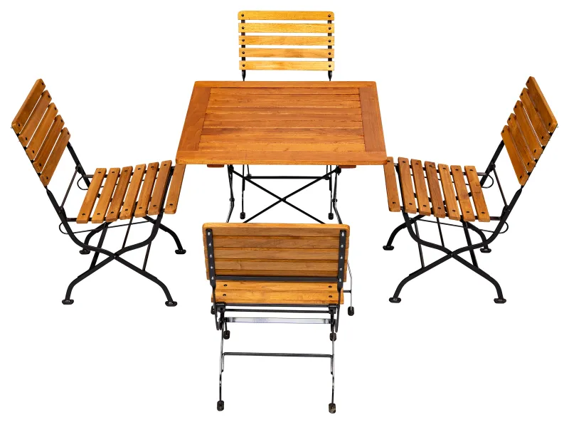 Terrassenmöbel Set 80x80 cm