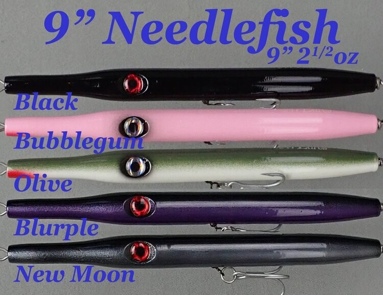 24/7 Lures Needlefish 9"