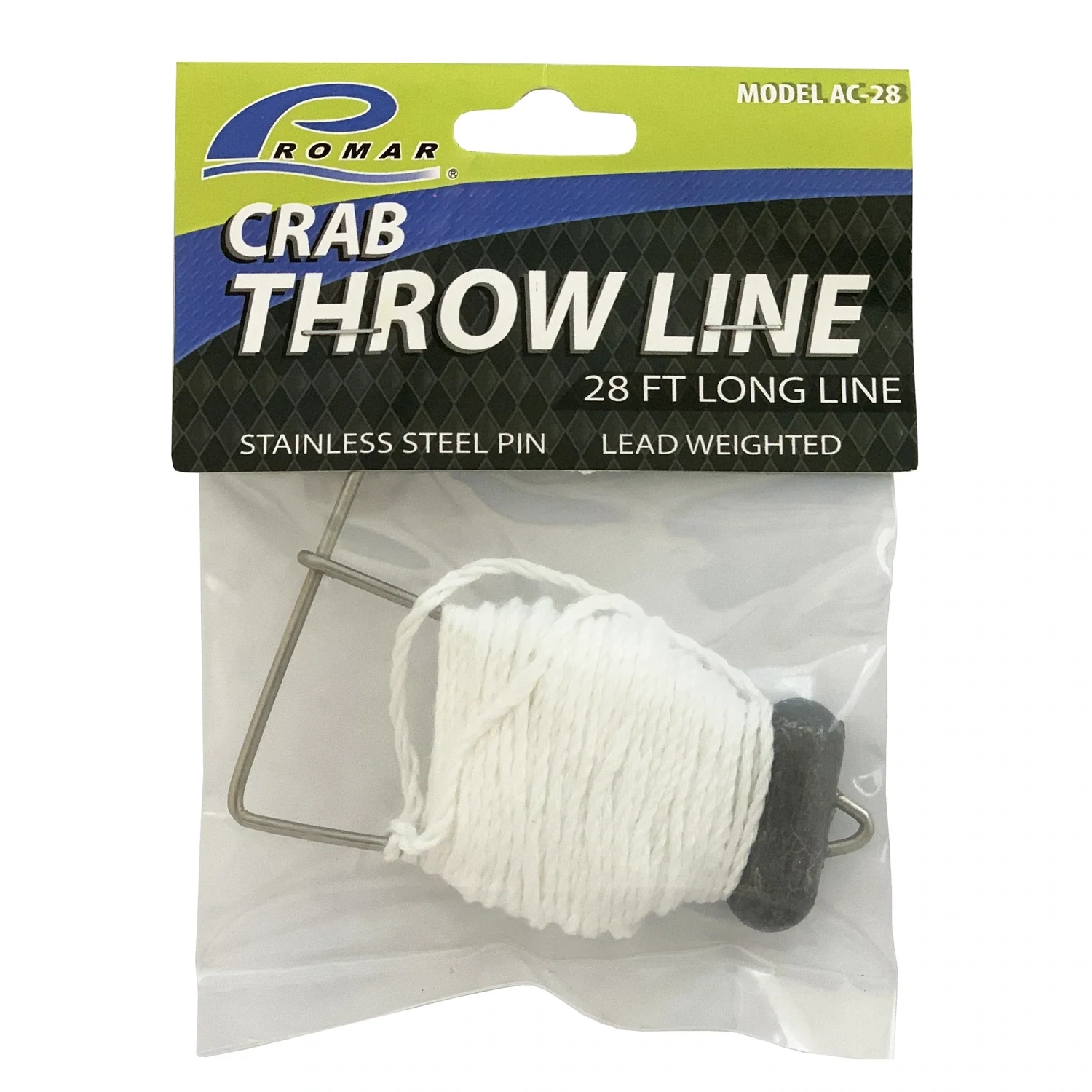 Ahi 48&#39; Crab Throw Line Chartruse