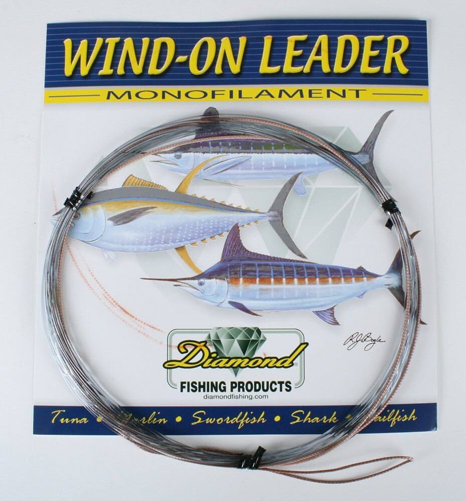 Diamond Wind-on Fluoro Leader 25&#39;