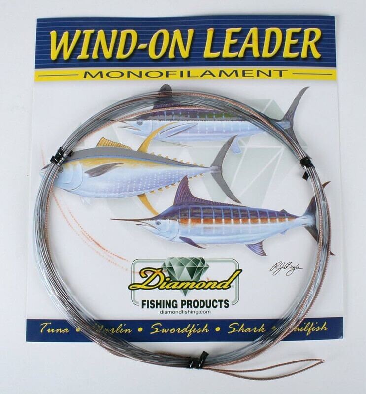 Diamond Wind-on Fluoro Leader 25'