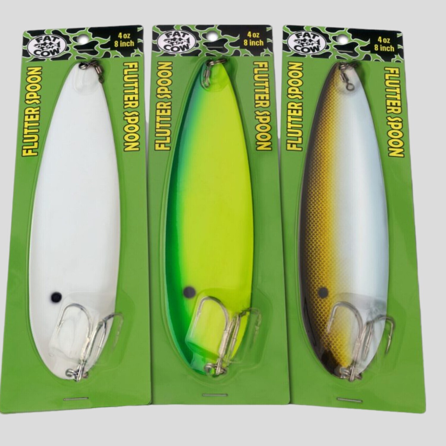 Fat Cow 8&quot; Flutter Spoon 4oz
