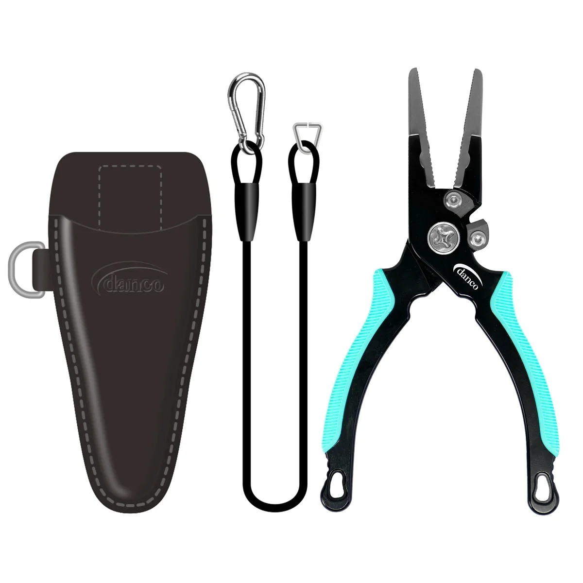 Danco Aluminum Pro Plier w/ Black Leather Sheath