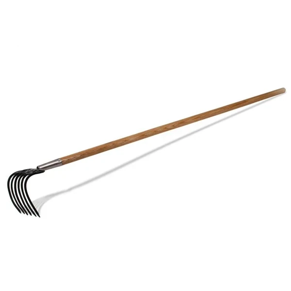 Kb White Quahog Rake 60" 6 Tine