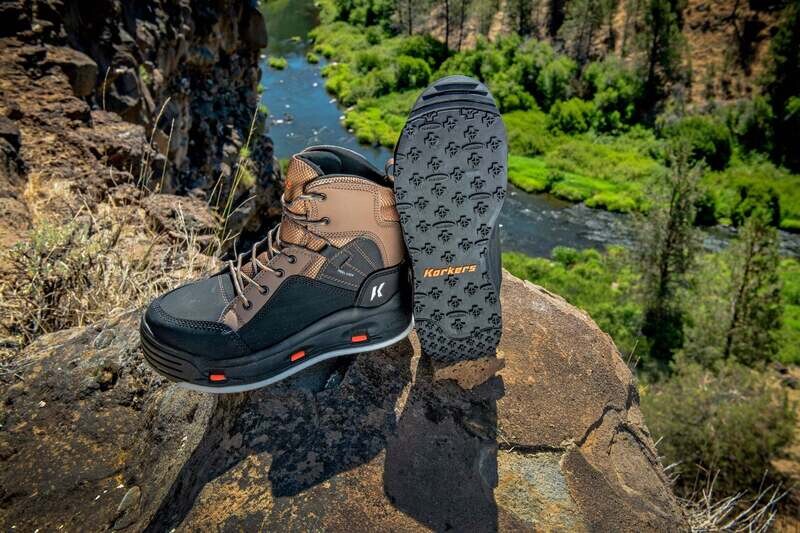 Korker Buckskin Boot Studded Kling-On - DISC