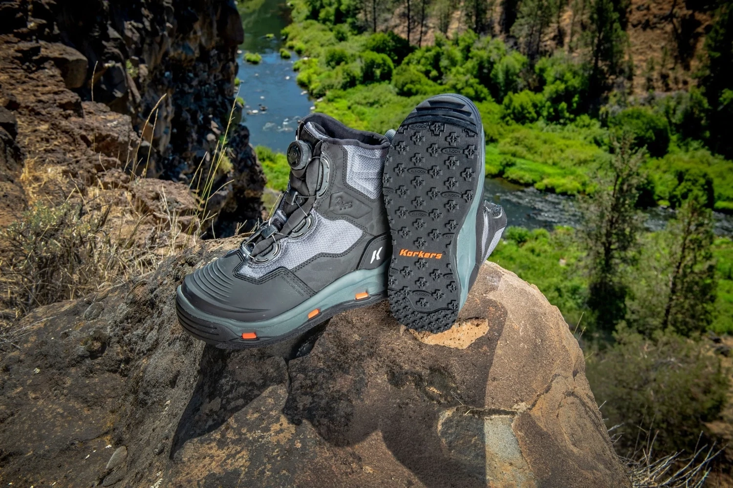 Korker Darkhorse Boot Studded Kling-On