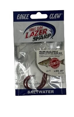 Eagle Claw Hi-Lo Inline Striper Rig 6/0