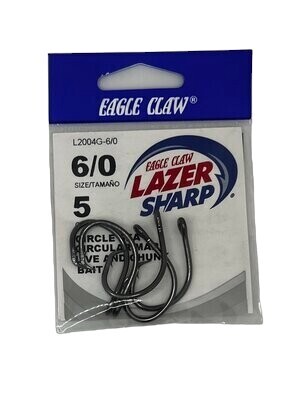 Eagle Claw Lazer Mid Wire Non Offset Circle