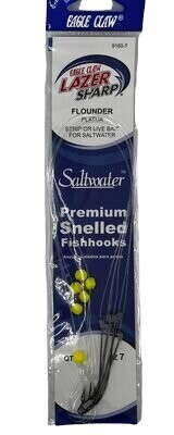 Eagle Claw Snelled Flounder Hook