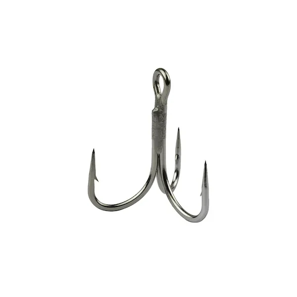 Mustad Jaw Lok In Line Treble