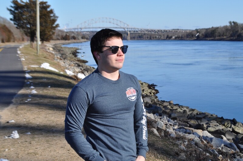 Red Top Long Sleeve Dark Heather