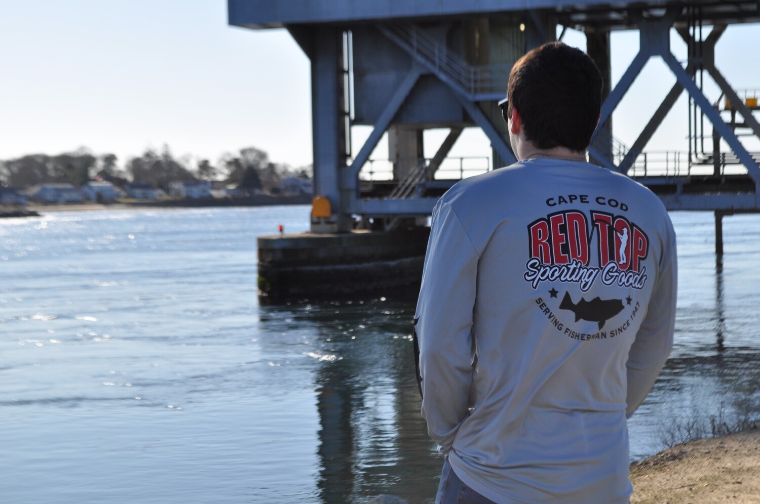 Fishy Business X Red Top Performance Long Sleeve