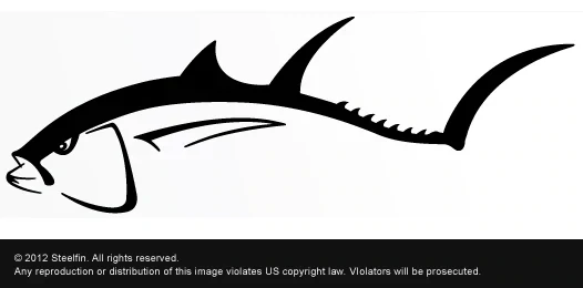 Steelfin Tuna Decal