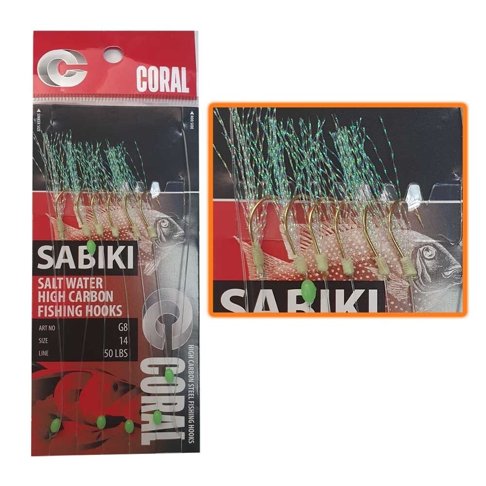 Striper Gear Coral Sabiki Pink