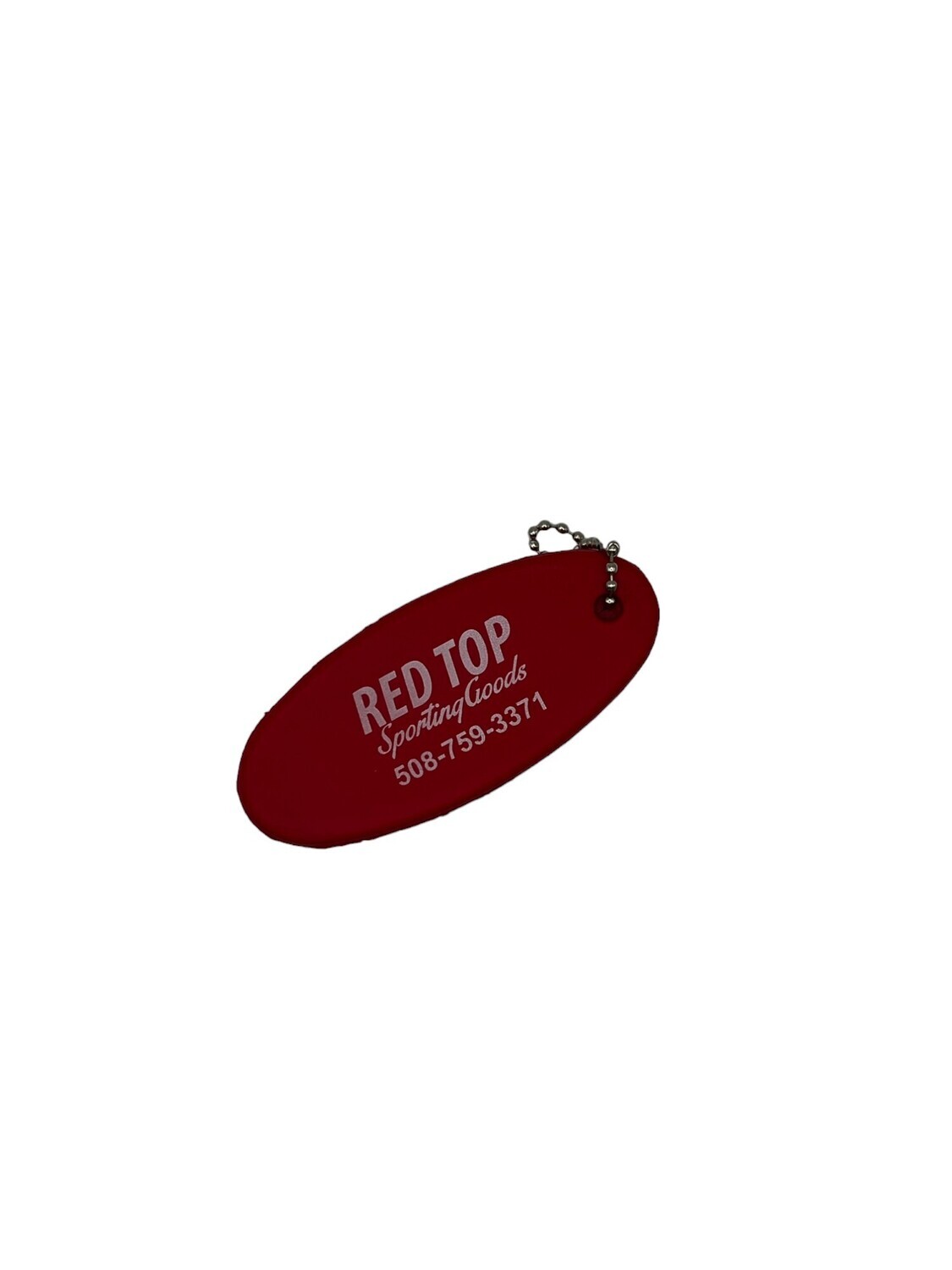 Red Top Floating Key Chain