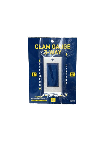 Kb White Shellfish Gauge 3 In 1