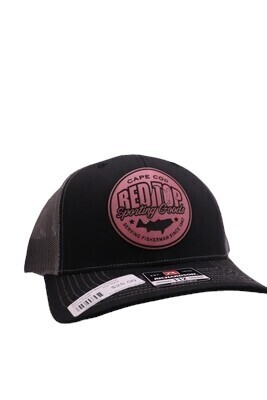 Red Top Patch Black Charcoal