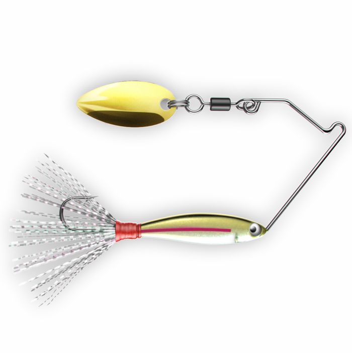 Dynamic Micro Spin 2.5&quot; 1/8oz Sink, Color: Trout Natural
