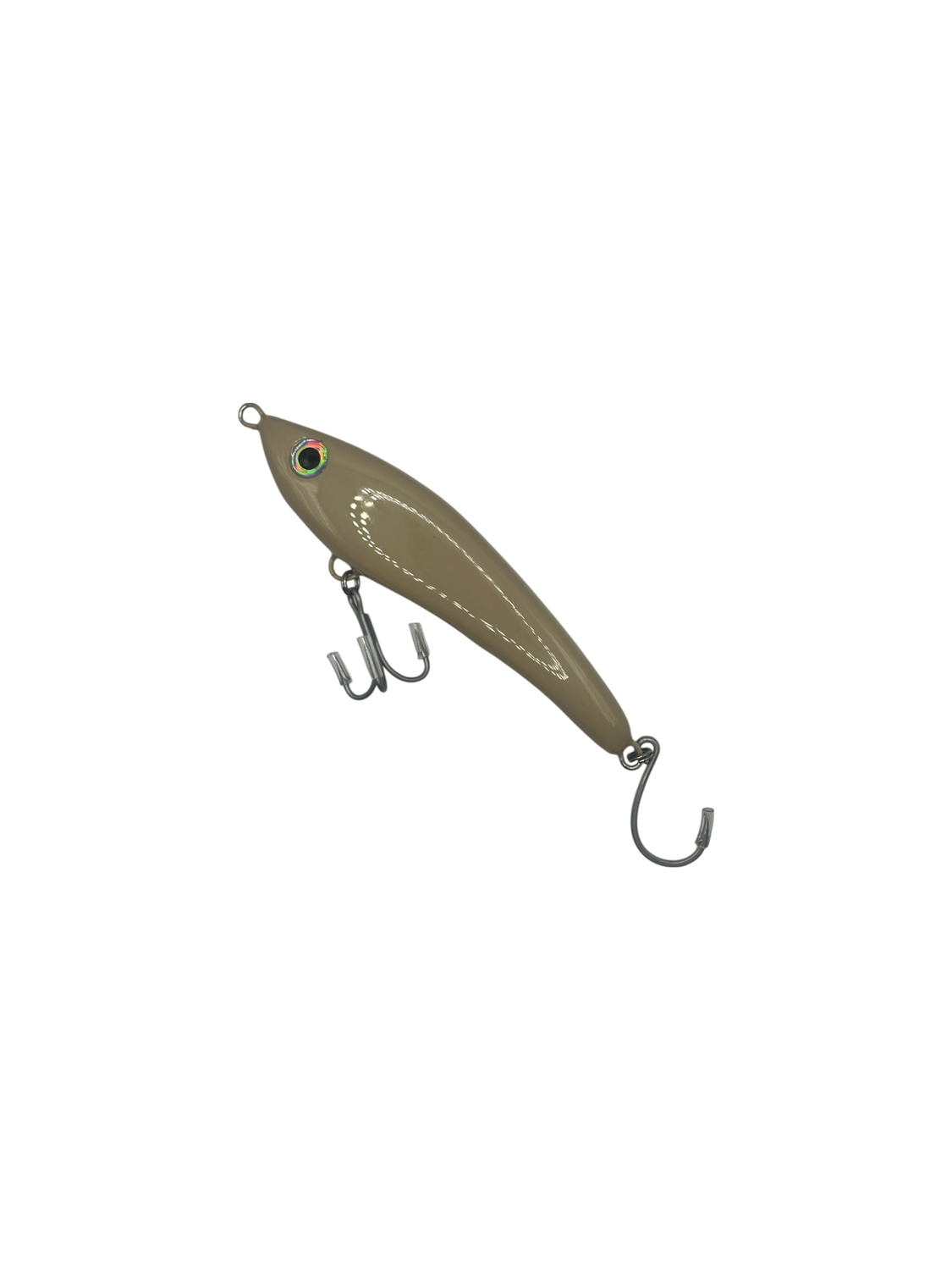 White Water Plugs Stickbait 6&quot; 2.5oz, Color: Bone