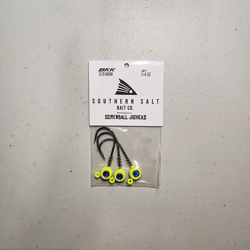 Southern Salt Screwball Jig Head 3 PK
