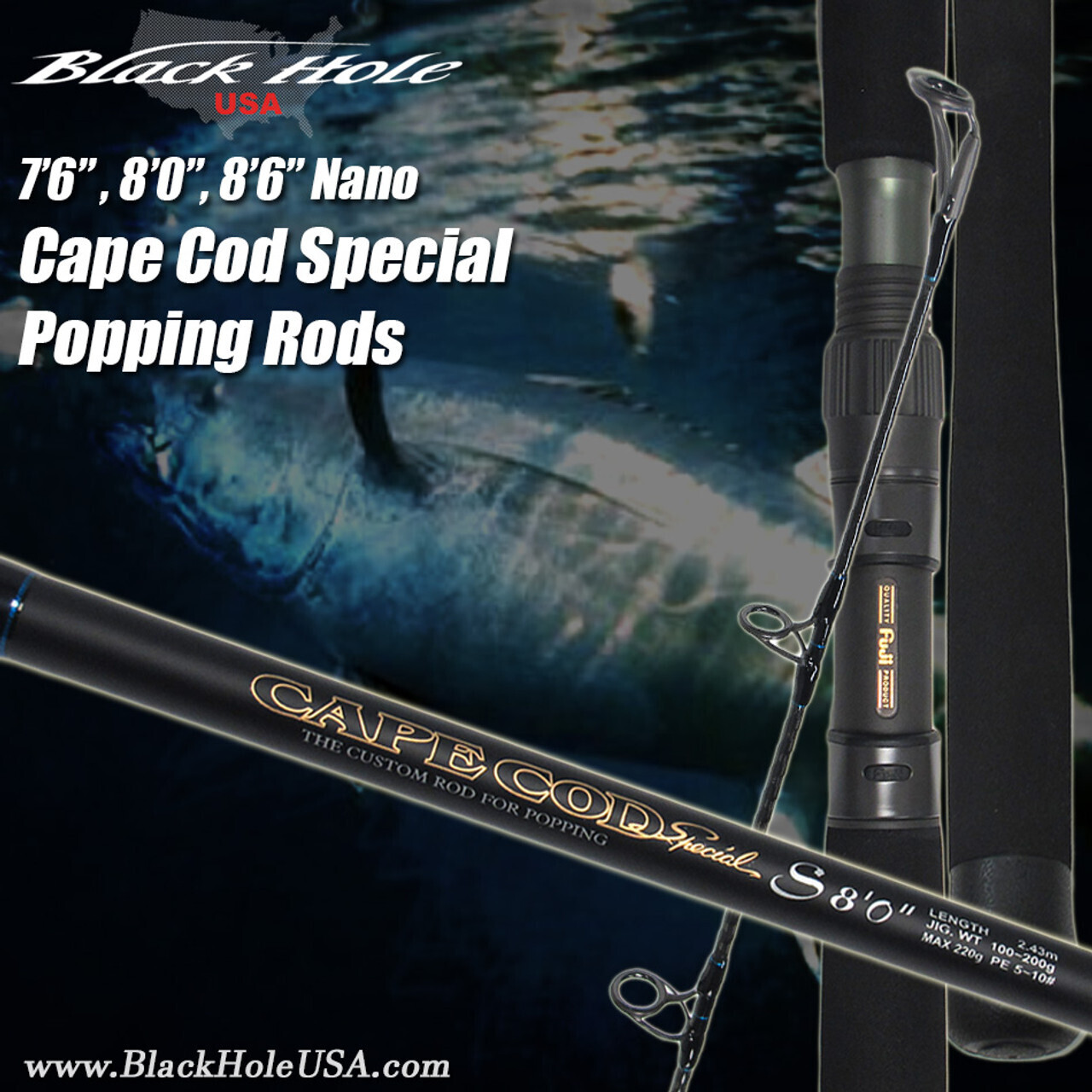 Black Hole Cape Cod Special 8' Nano Pop