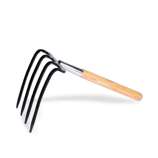 Kb White Sandy 4 Clamming 16" Handle 10" Tine