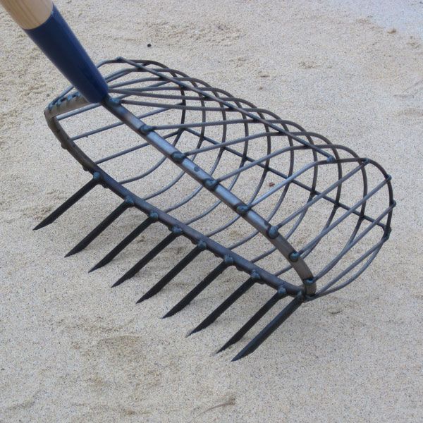 Ribb 9 Tooth Recreational Rake Steel