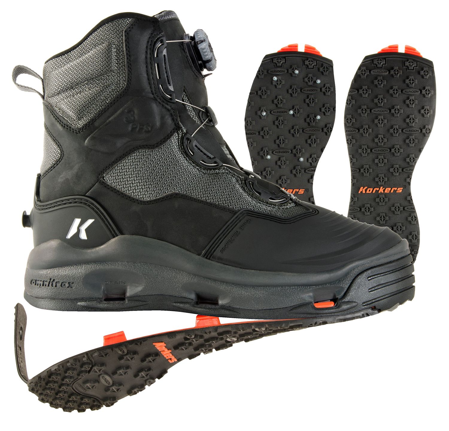 Korkers Darkhorse Boot Studded Kling-On