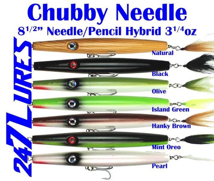 24/7 Chubby Needlefish 8.5" 3.25 Oz "Montauk Special"