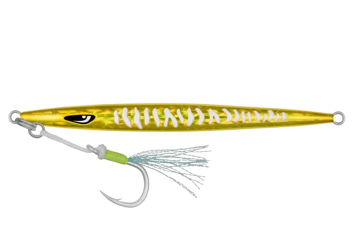 Nomad Streaker Jig 200Gm/7 Oz, Color: Gold Glow
