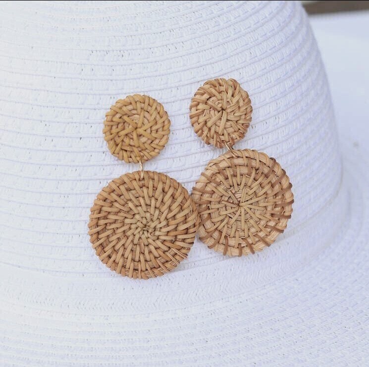 Rattan Drop Disc