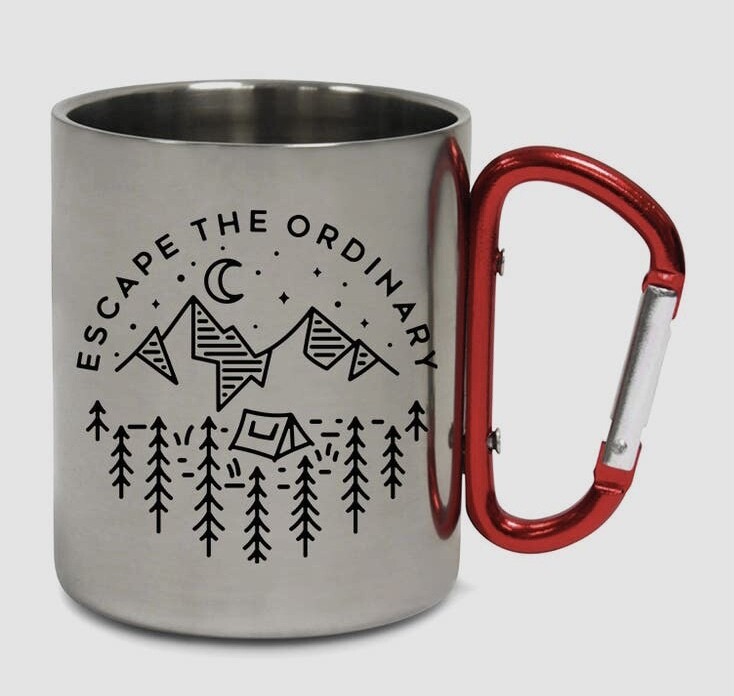 Escape the Ordinary Steel Camping Mug