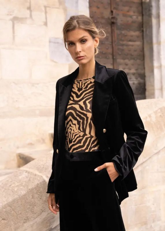 Velvet Blazer