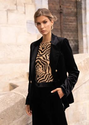 Velvet Blazer