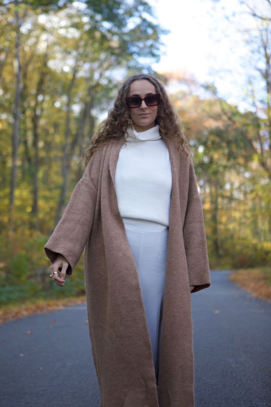 Oversized Knit Cardigan